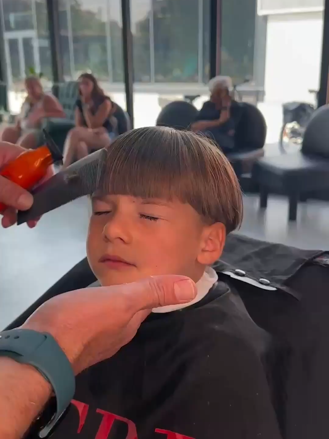 gonna call in sick for picture day... 😩 🤣 #haircut #badhair #badhaircut #haircutfail #haircutgonewrong #fail