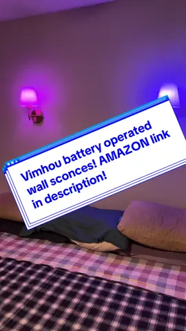 Vimhou battery operated wall sconces   Grab yours here on amazon!   https://a.co/d/izEiFuU 
