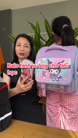 Cặp sách tiểu học chống gù cho bé trai bé gái #capsach #capsachtieuhoc #capsachchonggu #kurumi #nguoinhen 