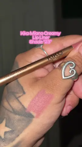 love this mauve colorrrrrr <3 @KIKO Milano USA you are my absolute favoriteeeeeee! on a budget and still amazing quality, YES💕 #kikomilano #makeup #lipliner #mauve #beauty 