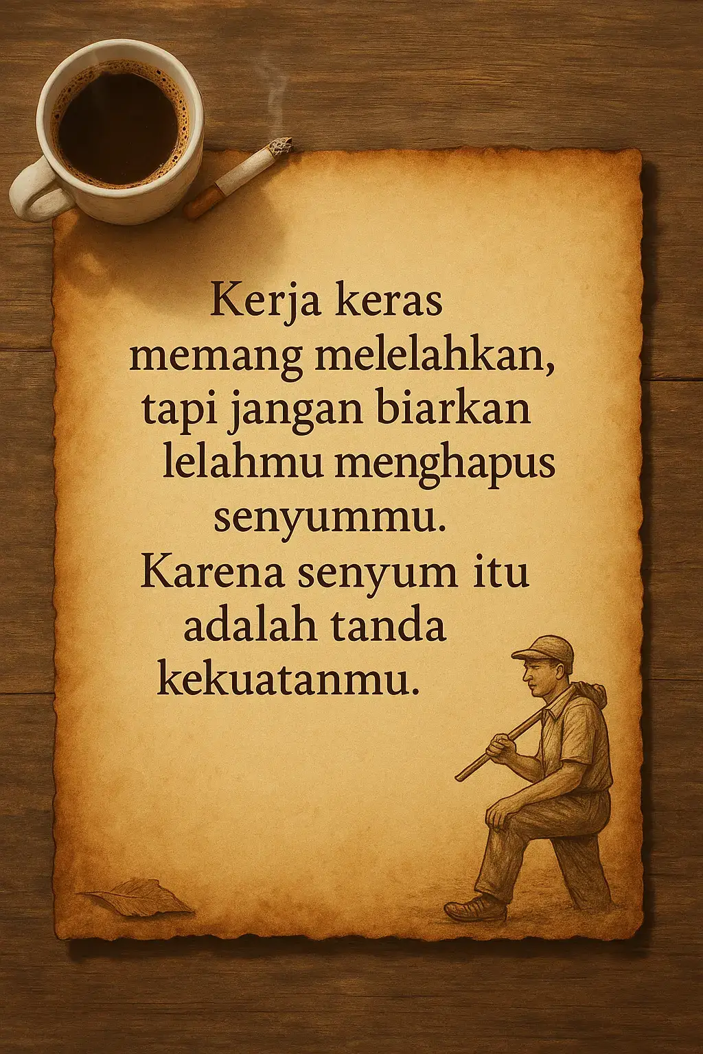 👉 Jangan lupa like, follow, komen, dan share biar semakin banyak yang terus semangat bekerja. #nasehatdiri #quotes #storywa #petaninextz #trending 