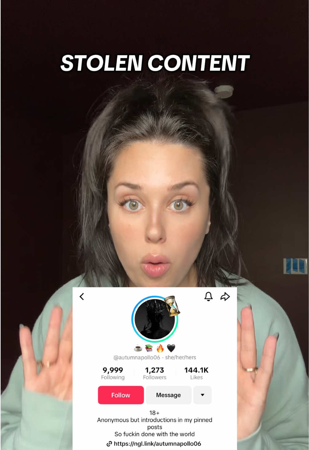 I know @Becks 📚 @AmysArchives📚 @Now Leaving Velaris have all had their content stolen. Anyone else?!  Let’s sound the alarm friends! @Antoinette Cea-Lopes 📚🍷🍁 @Books & Candy @Jaimee 🧚‍♂️ 🐉 🩵 @Creative LBD (Sam) 🍁🍁 @Emily Croix Reads 📚 @Eve A. Lombardi 🍉📚♾️  #BookTok #acotar #sarahjmaas #maasverse #rhysand 