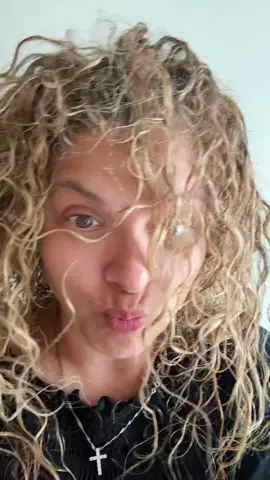 Curly hair. I just find it a struggle!  Enjoy watching me sort of kind of drying my hair!  See yeah. #curlyhair #genxtiktokers #fyp 