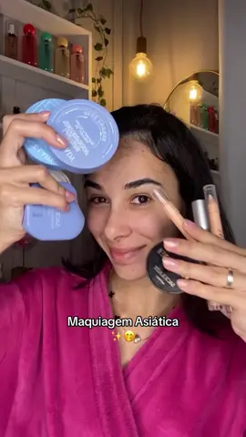 Testando maquiagem asiática ❤️✨ A marca @SACE LADY COSMETIC me mandou vários produtinhos para testar com vocês e eu só posso dizer que me surpreendi muito e entendi porque as asiáticas tem peles tão lindas 🤭 Você já testou, amiga?  #maquiagemtiktok #maquiagemasiatica #sacelady #maquiagemfacil #tiktokshopchegou 