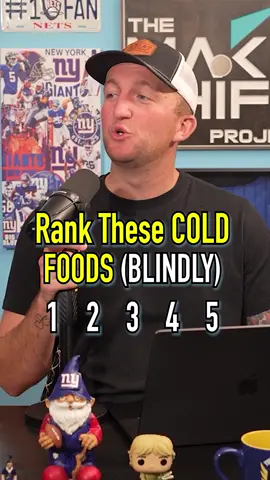 Ranking Cold Foods Without Knowing What’s Next! #fyp #rank #cold #icecream #food 