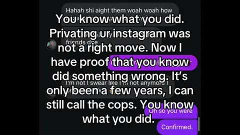 @🃅  Don’t hide anymore. Give me the apology I deserve. I was 13 Ian. THIRTEEN. 