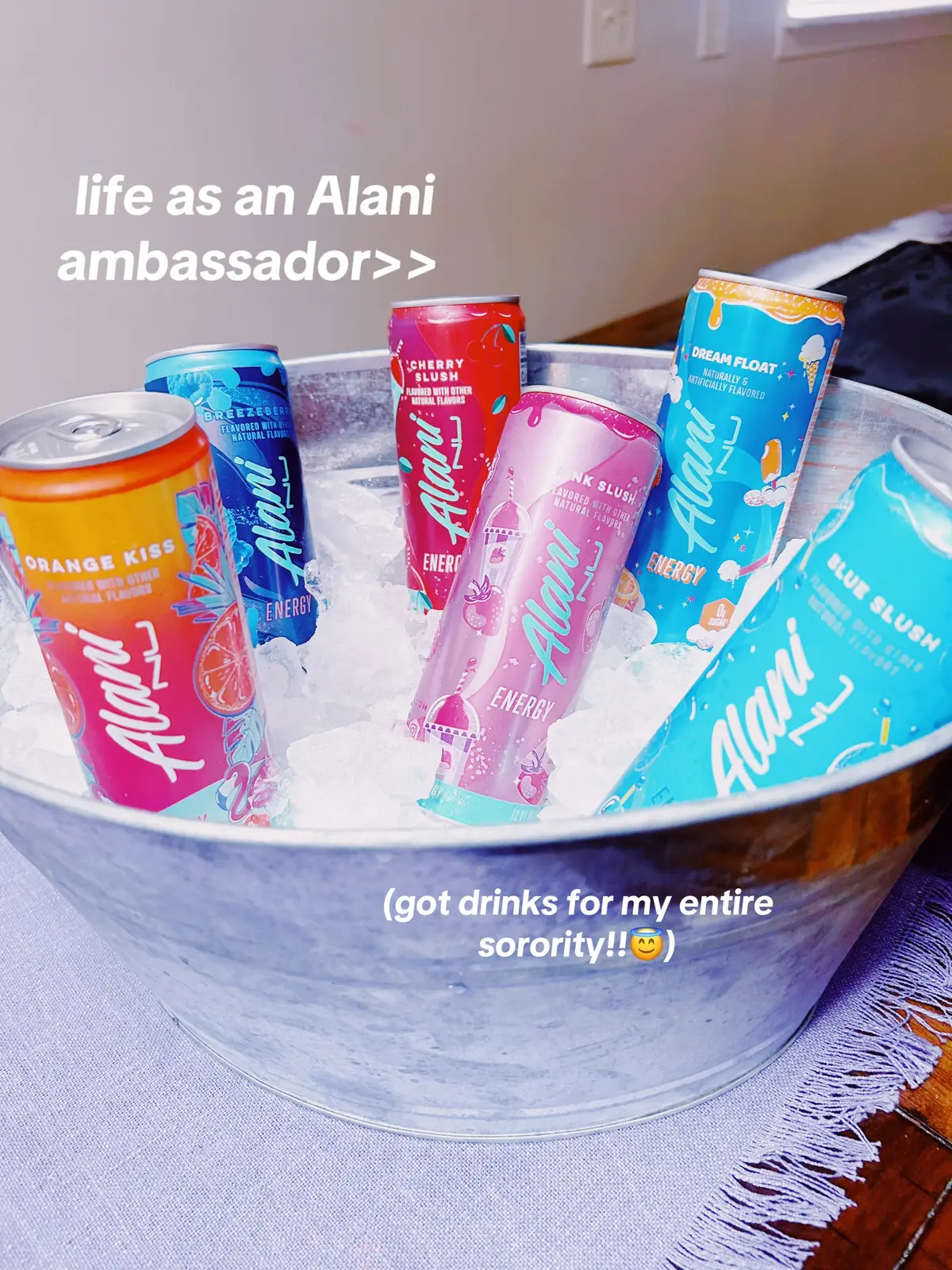 What’s better than alani nu + recruitment workshops ?? NOTHING!!🩵🩵 @Alani Nu Ambassadors @Alani Nutrition  #alaniambassador #alanipartner #alaninu #sororityworkweek #recruitment 