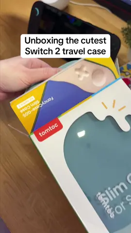 There’s so many cute colors available for this case too! #ad #tomtoc @tomtoc_official #switch2 #nintendoswitch #switchcase 