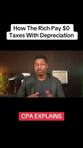 How The Rich Pay $0 Taxes With Depreciation #depreciation #taxtips #taxes #taxavoidance #paylesstaxes 