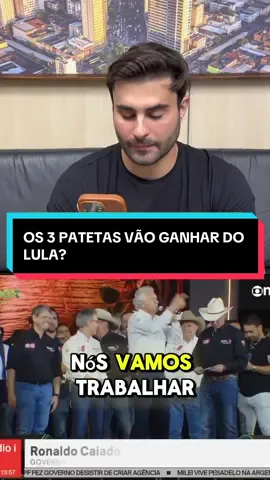 Os 3 patetas acham que vão ganhar do Lula. O que você acha disso? 😂👍 