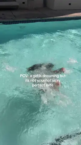 Sorry ladies, he only saves his wife 🏊‍♀️💕 #CouplesComedy #MarriedLife #HusbandWifeGoals #CouplesContent #FunnyCouples #MarriageHumor #CouplesSkits #CoupleGoals #PoolDayVibes #MyMan