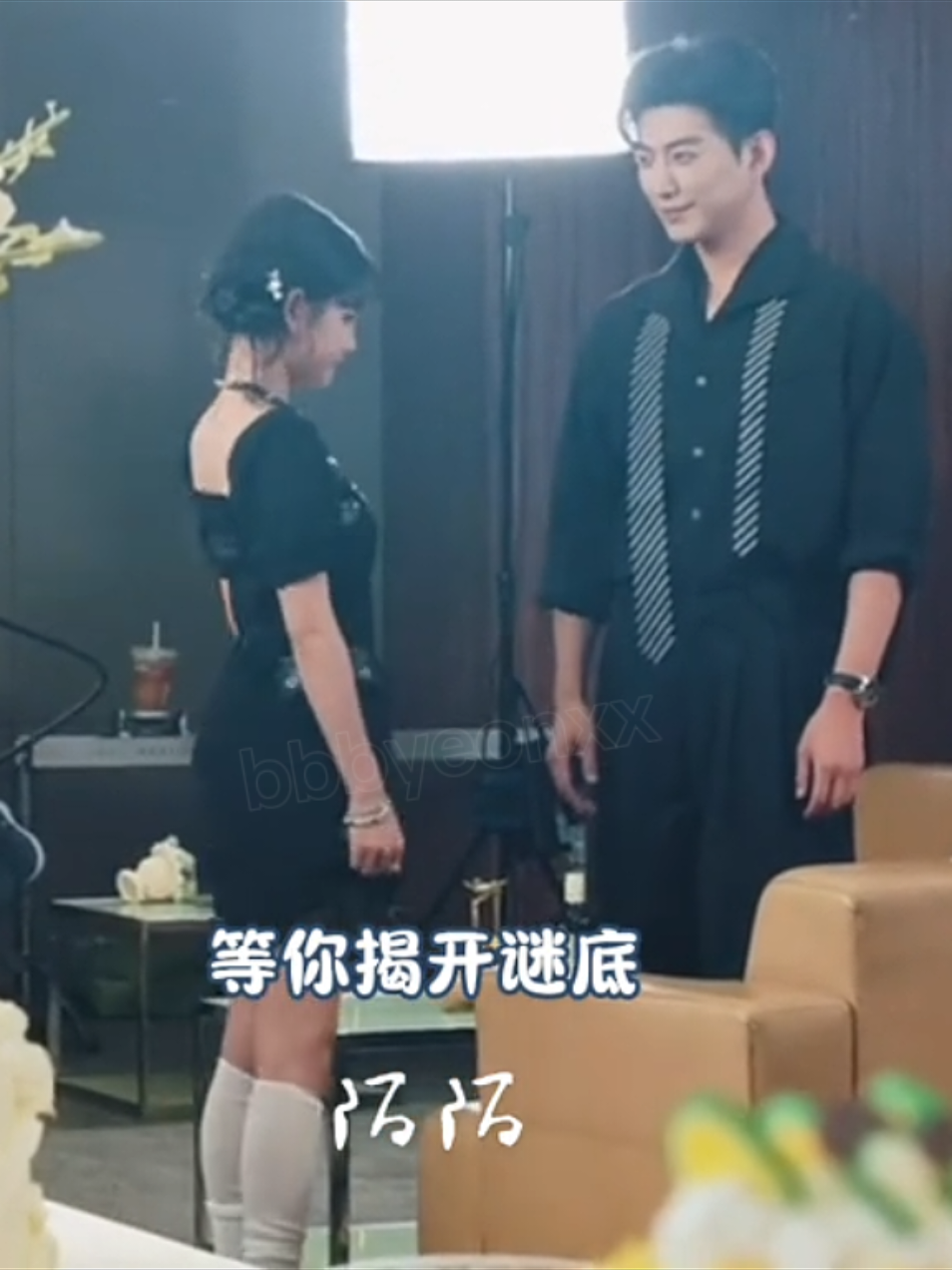 28th drama filming 🥹🥹❤️✌🏻 Yulong & Miemie #yulongmiemie #yulong #yangmiemie #杨咩咩 #于龙  cr.douyin
