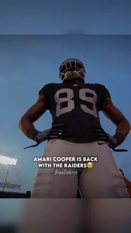 Amari Cooper Is BACK With The Raiders🥹 #nfl #football #fyp #fypシ #amaricooper 
