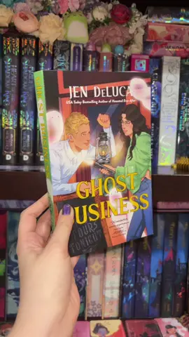Ghost Business will be out September 9th! Thank you @berkleypub for the free book.  Clashing ghost tours lead to a sizzling romantic rivalry in the second romance in the new series from USA Today bestselling author Jen DeLuca. #romancebooktropes #booktokromancebooks #romancebookrecs #rivalstoloverstrope #comfortbooks 