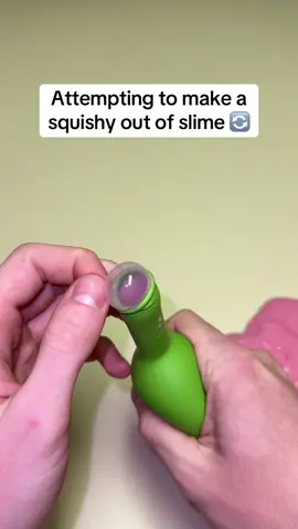 Attempting to make a squishy out of slime 😭 This was something #slime #fyp #foryou #aesthetics #aesthetics2025 