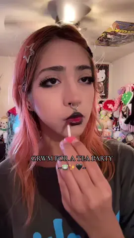 GRWM for a tea party 😊🍵!!definitely gotta do this make-up look again ugh💔💔 #fyp #grwm #xyzbca #berna #teaparty 