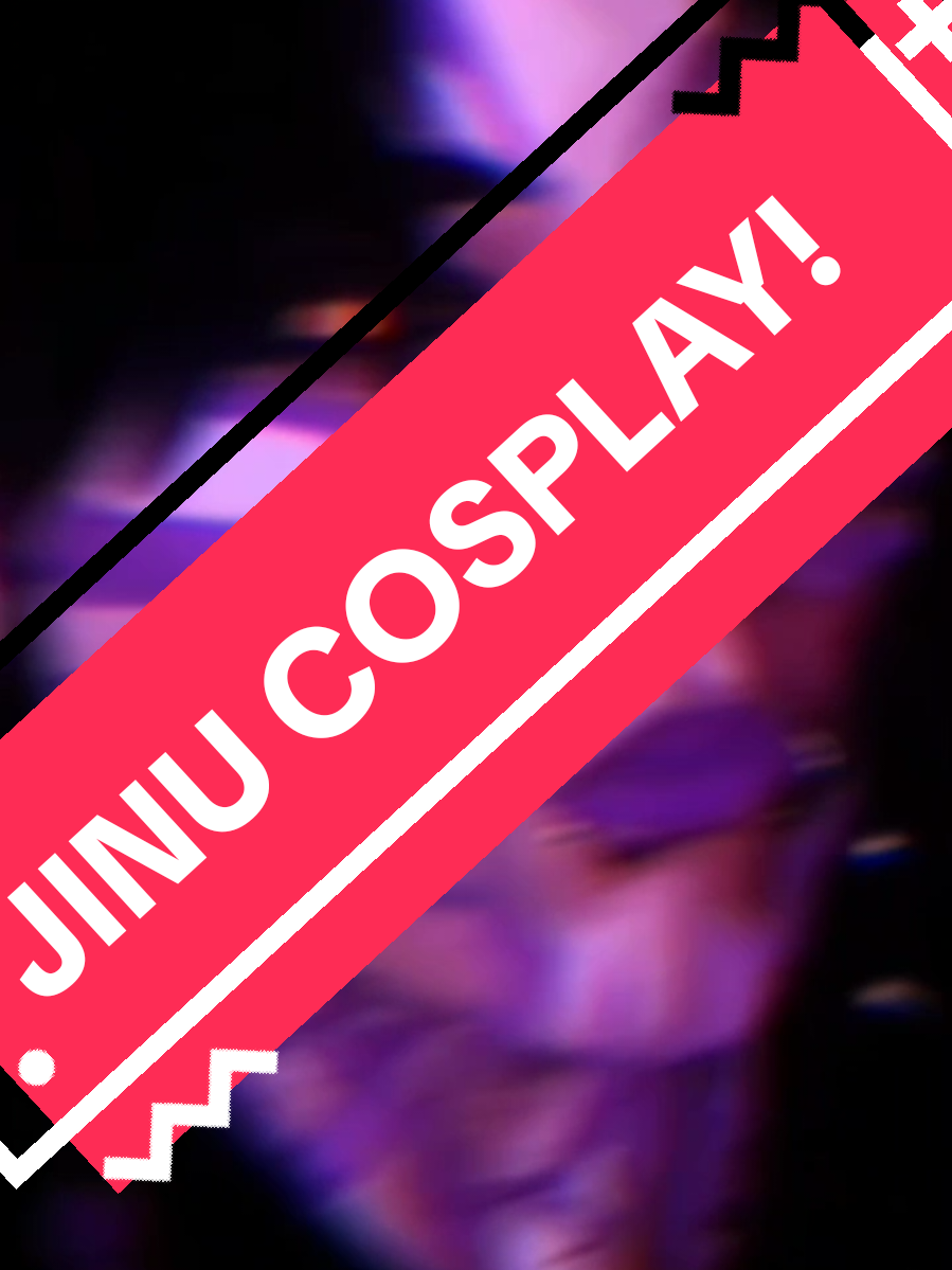 IT'S FINALLY HERE GUYS! since y'all been begging me to do it!  #jinu  #kpopdemonhunters  #cosplay #fyp 