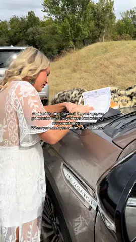 Just some crazy kids in love! The best thing I’ve ever done is signed that paper!! My greatest earthly blessing! Thank you Jesus!  #marriage #fyp #elopement #Love 