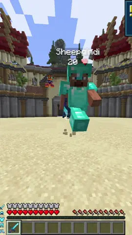 Dueling randoms #Minecraft #pvp #viral 