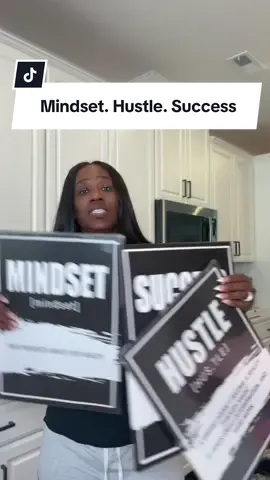 Mindset. Hustle. Success. Canvases from right here on the TikTok Shop. #tiktokshopcreatorpicks 