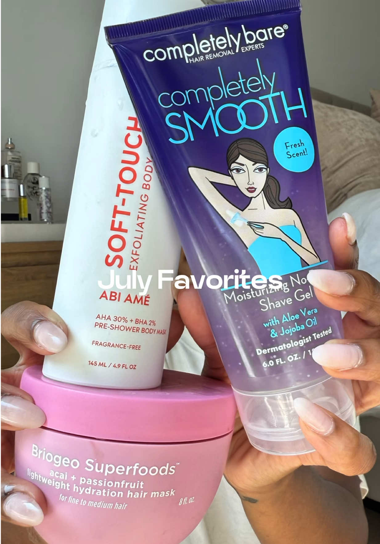 July Favorites  @Briogeo  @COSRX US  @ABI AMÉ  @Completely Bare  @Weleda USA 