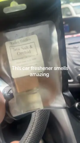 We stopped by @fancyfiddles at garlic fest and got one car freshener when we should have got like 10 this one along with every single other one smells amazing!!!   #carfreshener #garlic #washington #supportsmallbusiness #fyp 