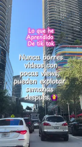 Nunca borres tus videos con Pocas views,  en el mayor de los casos colócalo privado! #tiktoktips #crecerentiktok #estrategiasdemarketing #constancia #reto