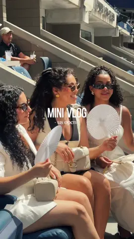 mini vlog | us open sunday! 🎾 💌✨ #usopenoutfit #tennisoutfit 