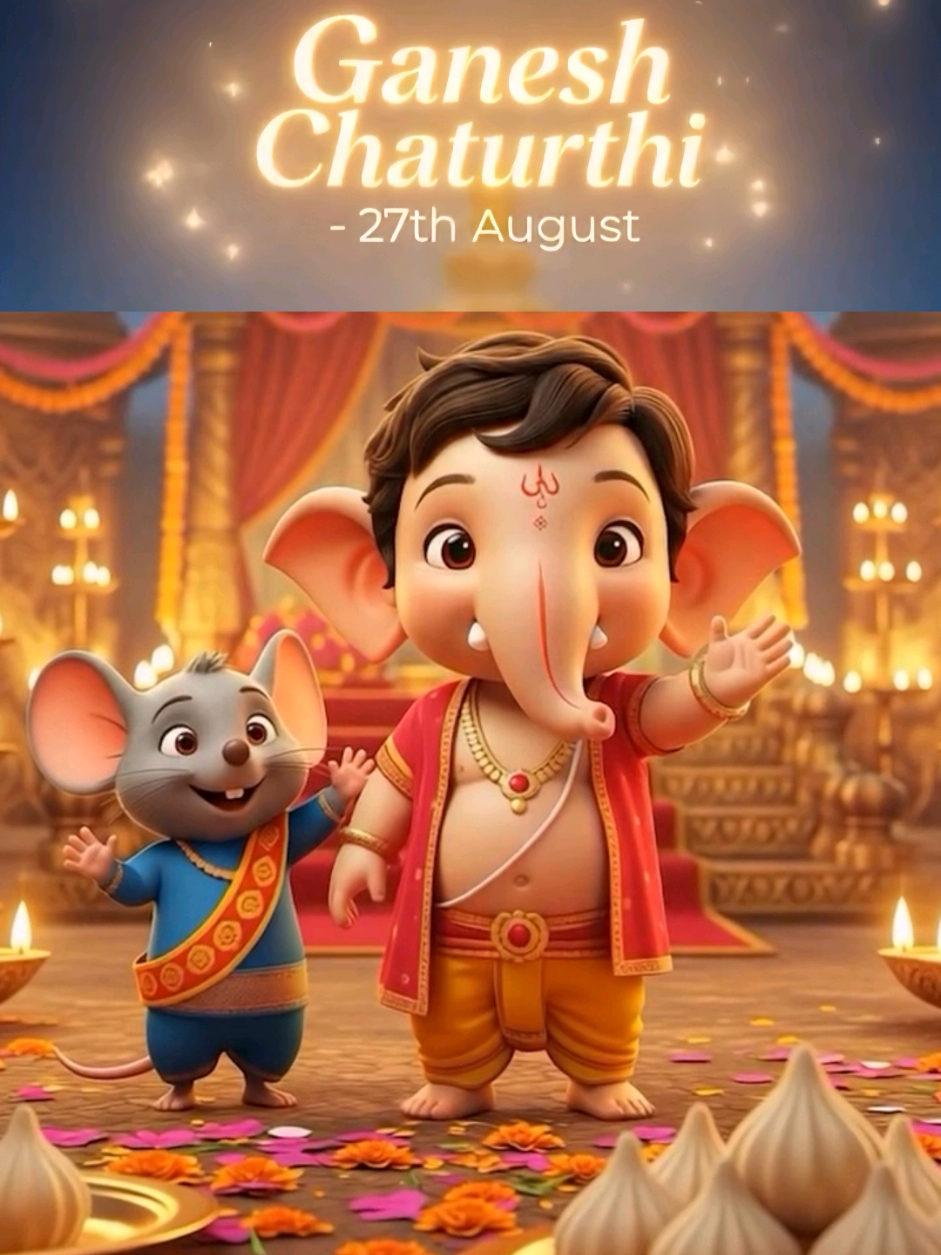 Happy Vinayagar Chaturthi Special 🥳🎉🎇🎆✨️ Happy Birthday Ganesha Ganapathi Bappa Morya #ganeshchaturthi  #ganesh  #happyvinayagarchathurthi  #ganapathibappamoriya  #ganapati  @Mari The Leo @𝔸𝕚𝕤𝕤𝕨𝕒𝕣𝕪𝕒 