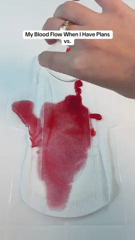 Can anyone else relate to this? The flow is always heavy at the worst times 😩 #bloodflow #periodproblems #menstruation #organiccotton 