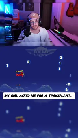 My girl asked me for a transplant… #aviamasters #plane #pilot 