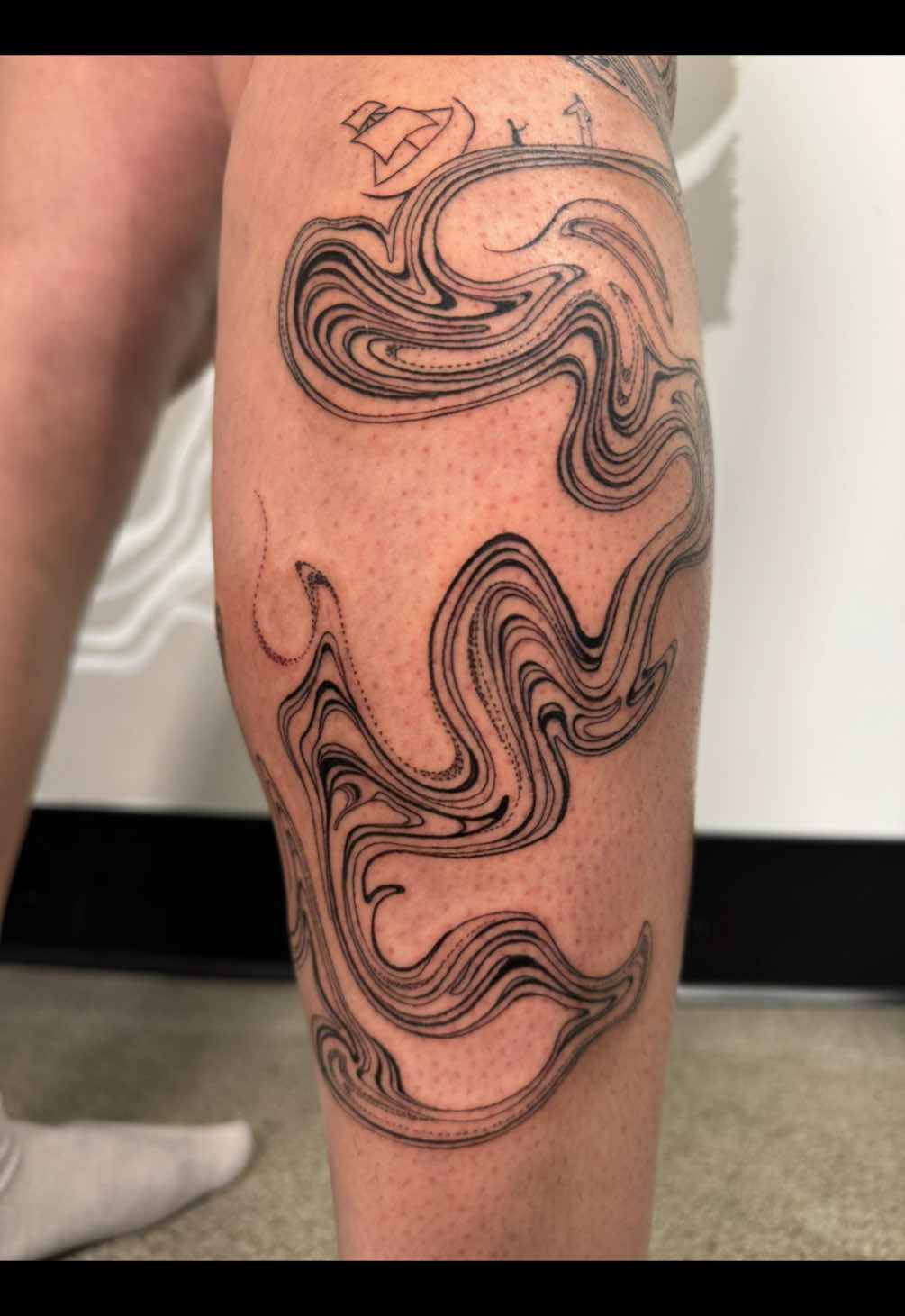 It was over a year ago and sometimes I still think about it😅😅 #viral #funny #tattooartist #tattoo #art 