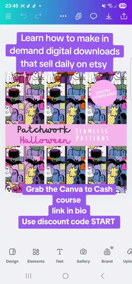 Want to start making money with digital downloads? I’ll show you how to design, create, and sell products in Canva that sell every single day on Etsy! 🎉 Grab the Canva to Cash Course – link’s in my bio! Use code START to get it for just £147 (payment plans available). Perfect for beginners 👉 ✅ Learn how to design your own digital downloads in Canva ✅ Set up your Etsy shop step-by-step ✅ Find in-demand products that people are already buying daily