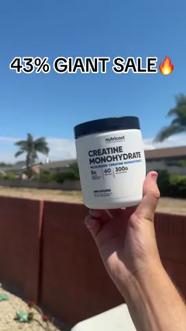 Giant flash sale on that nutricost creatine monohydrate🔥limited time Please note sales are limited and prices may differentiate based on when you view the video. For most up to date prices, check the product page.