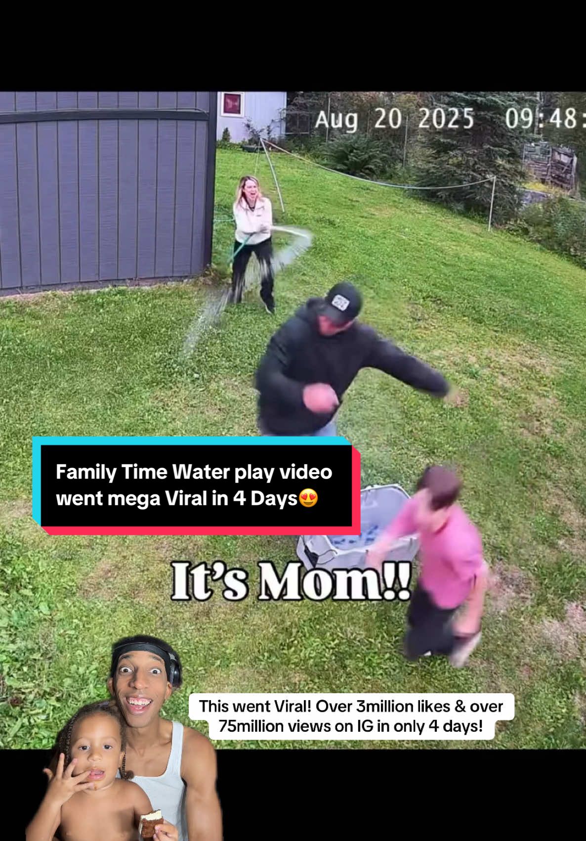 Family Time is the best time 🥲 this is #wealth #TrueWealth #Family #viral #FamilyTime #Water #waterhose  #greenscreenvideo #fatherAndSon #reaction #reactions 