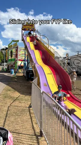 🛝 ❤️ 🎢 #fyp #fair #slides #toddlersoftiktok 