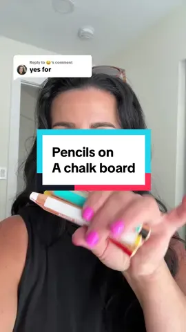 Replying to @😃 these are watercolor pencils that work on multi surfaces! #dryerase #chalkboard #stationery #pencil #teacher @STABILO 