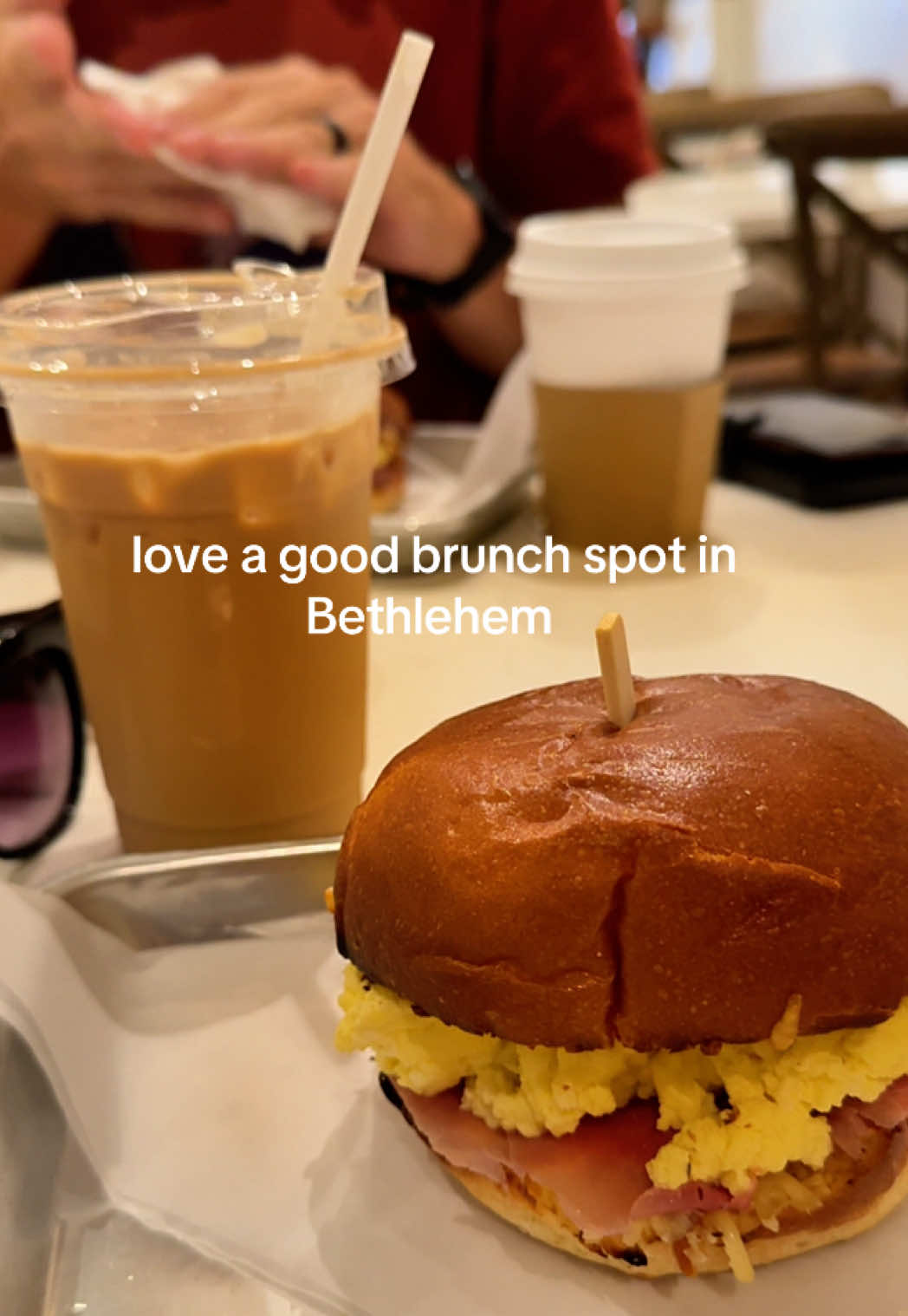 @Cafe Crewy has my favorite egg sandwich in the Lehigh Valley 