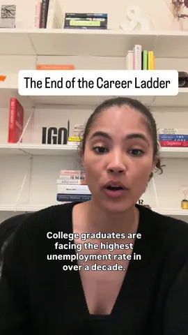 The end of the career ladder. For nearly a century, we all been climbing what felt like a relatively predictable career ladder: go to school, get a job, move up step by up a vertical career path. Now, that ladder is vanishing. 