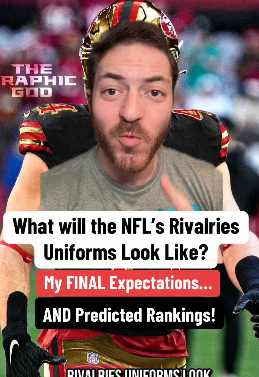 At long last… if you’ve followed me all offseason, you’ve been waiting for this. What to expect for all 8 NFL teams new Rivalries uniforms coming this week! Lmk which team you’re the most excited for (Seahawks? 👀) #uniforms  #nfl  #nfluniforms  #rivalriesuniforms  #nfljerseys @Seattle Seahawks  @@Arizona Cardinals  @Miami Dolphins 