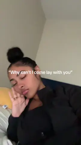 And no I can’t come sleep with you 
