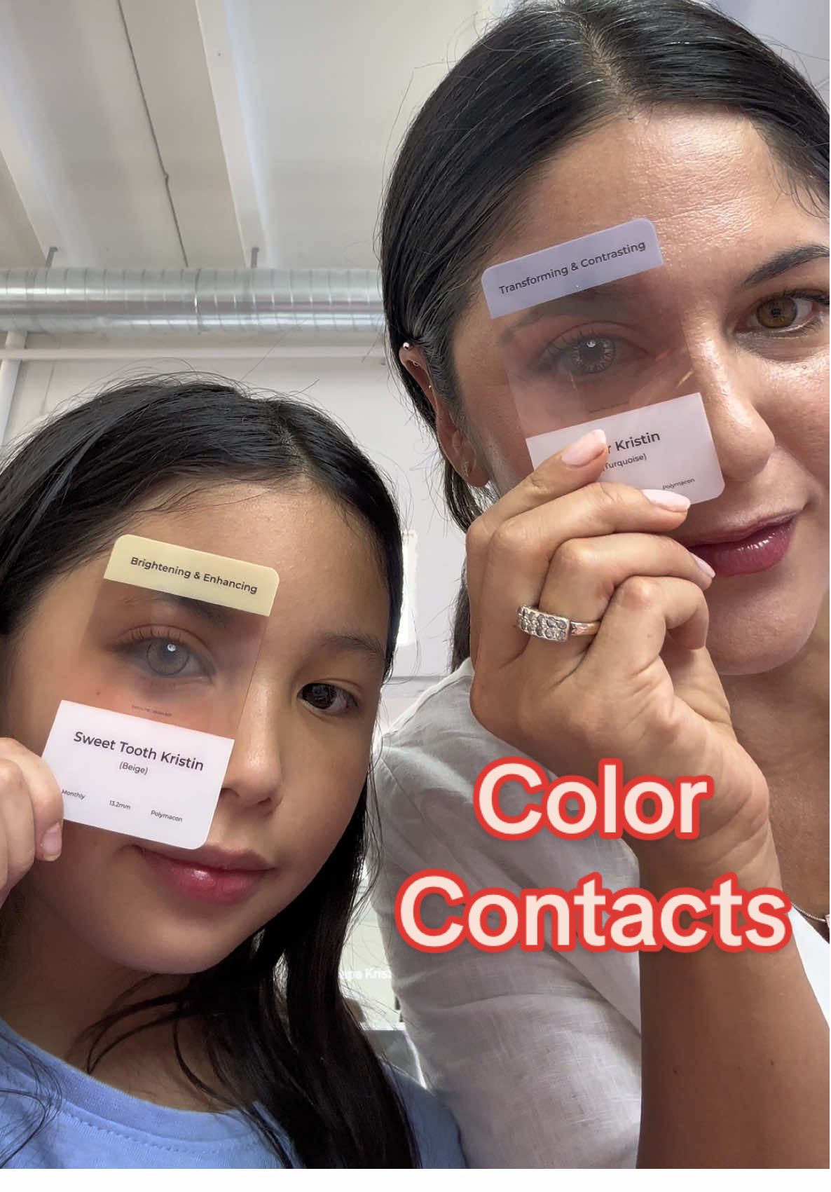 K-Beauty lovers! Did you check out @Hapa Kristin in Miami yet? Luna and I checked out the Wynwood location today and it was super cute! #kbeauty #hapakristin #colorcontacts 