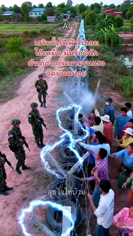 หลักมนุษยธรรม ใช้กับไอ้เหม็นไม่ได้ #ไทยนี้รักสงบแต่ถึงรบไม่ขลาด #ชายแดนไทยกัมพูชา #shortvideo1441 