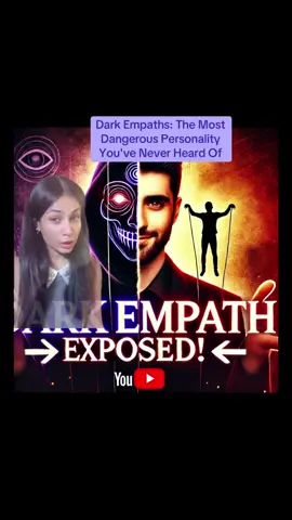 You’ve heard of narcissists, but have you heard about the dark empath? Unlike narcissists, they actually understand your emotions—only to weaponize that knowledge for control and manipulation. They’re charming, kind, and almost impossible to spot. In this video, we’ll break down what makes dark empaths so dangerous, how to recognize their tactics, and what to do if you’ve encountered one. Trust me, this is a personality you don’t want to ignore. Have you met one? Share your story below! dark empath, narcissist, empathy manipulation, toxic people, psychological manipulation, dark psychology, personality traits, emotional abuse, toxic relationships, red flags, self-help, mental health awareness, emotional intelligence, dangerous personalities #DarkEmpath #Narcissist #ToxicPeople #EmotionalManipulation #PsychologyFacts    