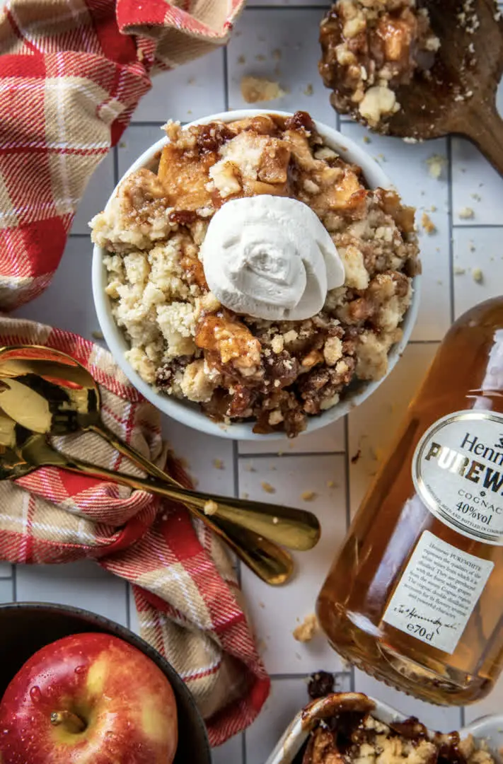 Apple Crisp...with white Hennessy caramel. You in? Yes or no?