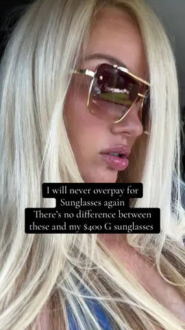 #ad High quality designer sunglasses at a fraction of the cost!! You’ll love these #sunglasses #viralsunglasses #topfoxxsunnies 