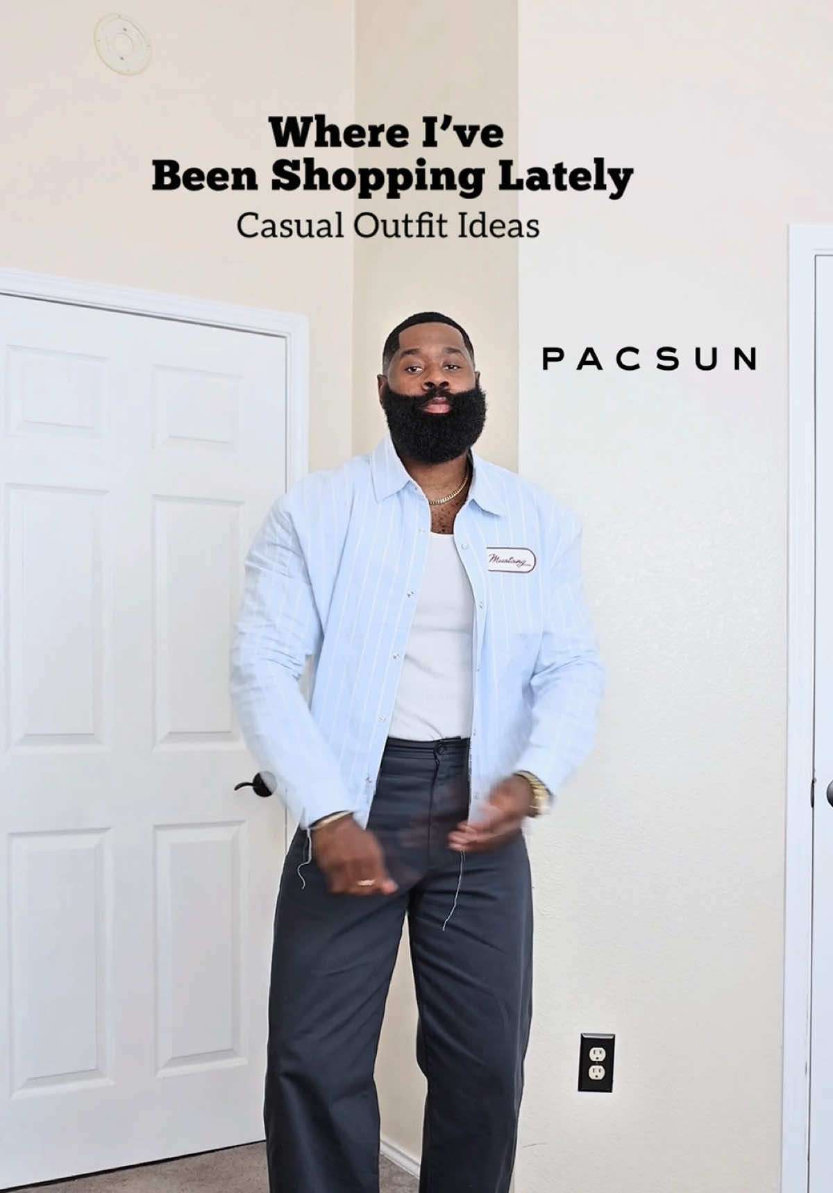 Here are a few outfits I’ve been rocking lately on those super chill days. . #mensstyle #casual #summeroutfits #outfitinspo #streetwear @pacsun @asos @Urban Outfitters 