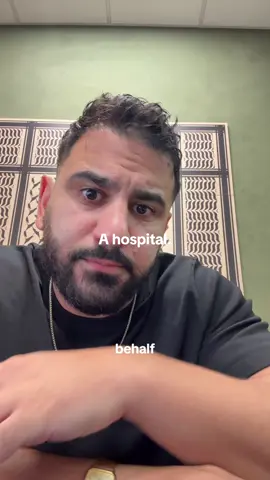 A hospital. On purpose. On live television. 