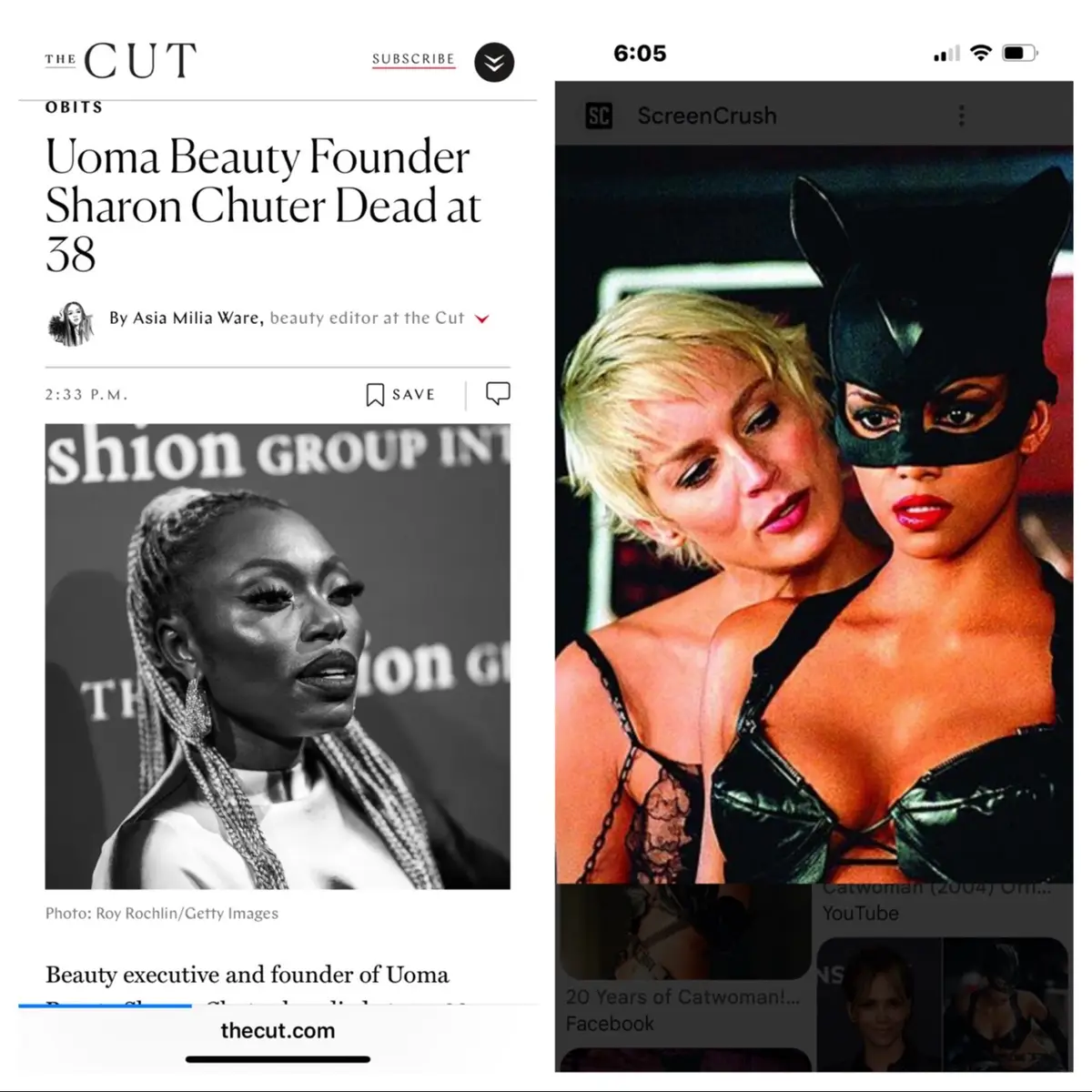sharon chuter owner of uoma beauty passes away at 38 #sharonchuter #uomabeauty 