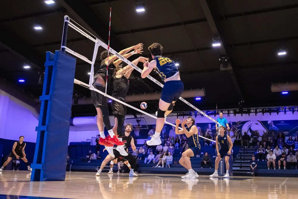 It’s a block party 🏐 Looking for an online degree? Apply today for our 100% online undergraduate and graduate level programs through TMU Online at the link in our bio. Use code “tmumvolleyball” to waive the application fee. ““Judge not, that you be not judged.” - ‭‭Matthew‬ ‭7‬:‭1‬ ‭ #volleyball #voleibrasil #vôlei #voleibol #haikyuu